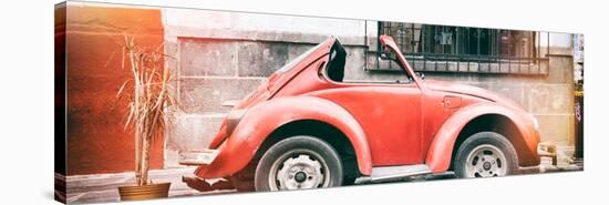 ¡Viva Mexico! Panoramic Collection - Small VW Beetle Car II-Philippe Hugonnard-Stretched Canvas