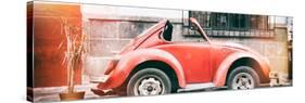 ¡Viva Mexico! Panoramic Collection - Small VW Beetle Car II-Philippe Hugonnard-Stretched Canvas