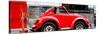 ¡Viva Mexico! Panoramic Collection - Small VW Beetle Car-Philippe Hugonnard-Stretched Canvas