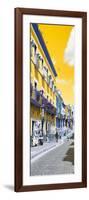 ¡Viva Mexico! Panoramic Collection - Street Colors Guanajuato II-Philippe Hugonnard-Framed Photographic Print