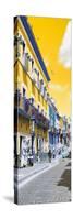 ¡Viva Mexico! Panoramic Collection - Street Colors Guanajuato II-Philippe Hugonnard-Stretched Canvas