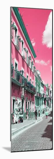 ¡Viva Mexico! Panoramic Collection - Street Colors Guanajuato III-Philippe Hugonnard-Mounted Photographic Print