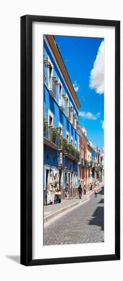 ¡Viva Mexico! Panoramic Collection - Street Colors Guanajuato-Philippe Hugonnard-Framed Photographic Print