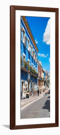 ¡Viva Mexico! Panoramic Collection - Street Colors Guanajuato-Philippe Hugonnard-Framed Photographic Print