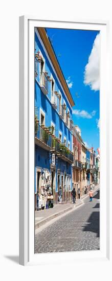 ¡Viva Mexico! Panoramic Collection - Street Colors Guanajuato-Philippe Hugonnard-Framed Photographic Print