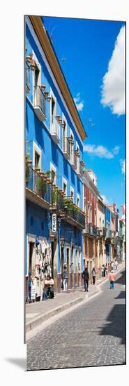 ¡Viva Mexico! Panoramic Collection - Street Colors Guanajuato-Philippe Hugonnard-Mounted Photographic Print