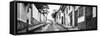 ¡Viva Mexico! Panoramic Collection - Street in San Cristobal de Las Casas-Philippe Hugonnard-Framed Stretched Canvas