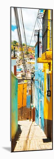 ¡Viva Mexico! Panoramic Collection - Street Scene Guanajuato IV-Philippe Hugonnard-Mounted Photographic Print