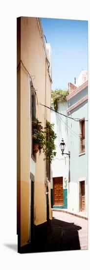 ¡Viva Mexico! Panoramic Collection - Street Scene Guanajuato VII-Philippe Hugonnard-Stretched Canvas