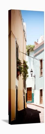 ¡Viva Mexico! Panoramic Collection - Street Scene Guanajuato VII-Philippe Hugonnard-Stretched Canvas