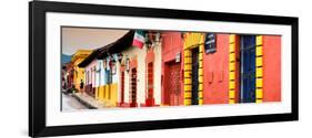 ¡Viva Mexico! Panoramic Collection - Street Scene San Cristobal de Las Casas II-Philippe Hugonnard-Framed Photographic Print