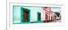 ¡Viva Mexico! Panoramic Collection - Street Scene San Cristobal de Las Casas-Philippe Hugonnard-Framed Photographic Print