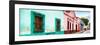 ¡Viva Mexico! Panoramic Collection - Street Scene San Cristobal de Las Casas-Philippe Hugonnard-Framed Photographic Print