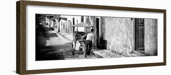 ¡Viva Mexico! Panoramic Collection - Street Vendor in San Cristobal III-Philippe Hugonnard-Framed Photographic Print