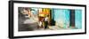 ¡Viva Mexico! Panoramic Collection - Street Vendor in San Cristobal-Philippe Hugonnard-Framed Photographic Print