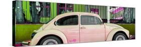 ¡Viva Mexico! Panoramic Collection - "Summer" VW Beetle Car IV-Philippe Hugonnard-Stretched Canvas