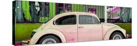 ¡Viva Mexico! Panoramic Collection - "Summer" VW Beetle Car IV-Philippe Hugonnard-Stretched Canvas