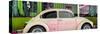 ¡Viva Mexico! Panoramic Collection - "Summer" VW Beetle Car IV-Philippe Hugonnard-Stretched Canvas