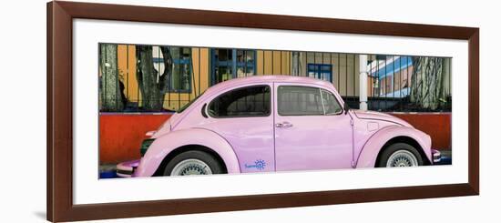 ¡Viva Mexico! Panoramic Collection - "Summer" VW Beetle Car V-Philippe Hugonnard-Framed Photographic Print