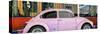 ¡Viva Mexico! Panoramic Collection - "Summer" VW Beetle Car V-Philippe Hugonnard-Stretched Canvas