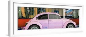 ¡Viva Mexico! Panoramic Collection - "Summer" VW Beetle Car V-Philippe Hugonnard-Framed Photographic Print