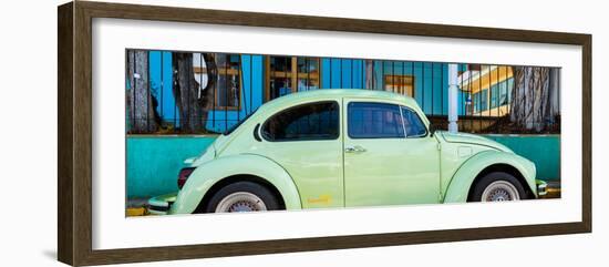 ¡Viva Mexico! Panoramic Collection - "Summer" VW Beetle Car-Philippe Hugonnard-Framed Photographic Print