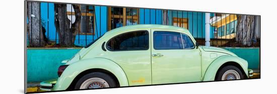 ¡Viva Mexico! Panoramic Collection - "Summer" VW Beetle Car-Philippe Hugonnard-Mounted Photographic Print