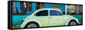 ¡Viva Mexico! Panoramic Collection - "Summer" VW Beetle Car-Philippe Hugonnard-Framed Stretched Canvas