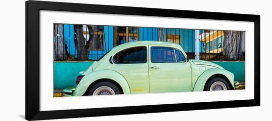 ¡Viva Mexico! Panoramic Collection - "Summer" VW Beetle Car-Philippe Hugonnard-Framed Photographic Print