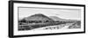 ¡Viva Mexico! Panoramic Collection - Teotihuacan Pyramid II-Philippe Hugonnard-Framed Photographic Print