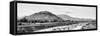 ¡Viva Mexico! Panoramic Collection - Teotihuacan Pyramid II-Philippe Hugonnard-Framed Stretched Canvas