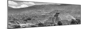 ¡Viva Mexico! Panoramic Collection - Teotihuacan Pyramid of the Sun I-Philippe Hugonnard-Mounted Photographic Print