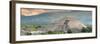¡Viva Mexico! Panoramic Collection - Teotihuacan Pyramid of the Sun II-Philippe Hugonnard-Framed Photographic Print