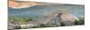 ¡Viva Mexico! Panoramic Collection - Teotihuacan Pyramid of the Sun II-Philippe Hugonnard-Mounted Photographic Print