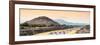 ¡Viva Mexico! Panoramic Collection - Teotihuacan Pyramid-Philippe Hugonnard-Framed Photographic Print