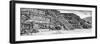 ¡Viva Mexico! Panoramic Collection - Teotihuacan Pyramids II-Philippe Hugonnard-Framed Photographic Print