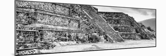 ¡Viva Mexico! Panoramic Collection - Teotihuacan Pyramids II-Philippe Hugonnard-Mounted Photographic Print