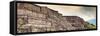 ¡Viva Mexico! Panoramic Collection - Teotihuacan Pyramids III-Philippe Hugonnard-Framed Stretched Canvas