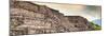 ¡Viva Mexico! Panoramic Collection - Teotihuacan Pyramids III-Philippe Hugonnard-Mounted Photographic Print