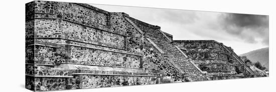 ¡Viva Mexico! Panoramic Collection - Teotihuacan Pyramids IV-Philippe Hugonnard-Stretched Canvas