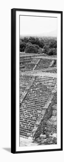 ¡Viva Mexico! Panoramic Collection - Teotihuacan Pyramids of the Sun II-Philippe Hugonnard-Framed Photographic Print