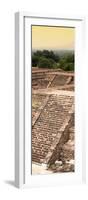 ¡Viva Mexico! Panoramic Collection - Teotihuacan Pyramids of the Sun III-Philippe Hugonnard-Framed Photographic Print