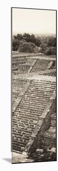 ¡Viva Mexico! Panoramic Collection - Teotihuacan Pyramids of the Sun-Philippe Hugonnard-Mounted Photographic Print