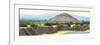 ¡Viva Mexico! Panoramic Collection - Teotihuacan Pyramids V-Philippe Hugonnard-Framed Photographic Print