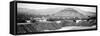 ¡Viva Mexico! Panoramic Collection - Teotihuacan Pyramids VI-Philippe Hugonnard-Framed Stretched Canvas