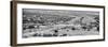 ¡Viva Mexico! Panoramic Collection - Teotihuacan Pyramids VIII-Philippe Hugonnard-Framed Photographic Print