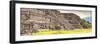 ¡Viva Mexico! Panoramic Collection - Teotihuacan Pyramids-Philippe Hugonnard-Framed Photographic Print