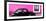 ¡Viva Mexico! Panoramic Collection - The Black VW Beetle Car with Deep Pink Wall-Philippe Hugonnard-Framed Photographic Print