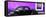 ¡Viva Mexico! Panoramic Collection - The Black VW Beetle Car with Purple Wall-Philippe Hugonnard-Framed Stretched Canvas