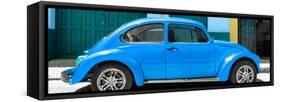 ¡Viva Mexico! Panoramic Collection - The Blue Beetle Car-Philippe Hugonnard-Framed Stretched Canvas